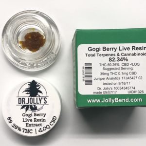 Goji Berry Live Resin (.5g) | Dr. Jolly's