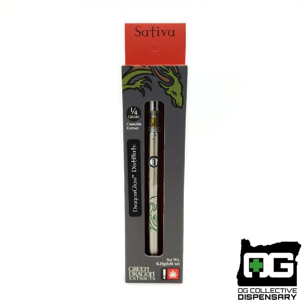 GOJI OG 1/4g DISPOSABLE PEN from GREEN DRAGON EXTRACTS