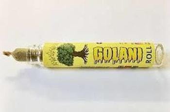 marijuana-dispensaries-the-plug-20-cap-collective-in-los-angeles-golani-banana-preroll