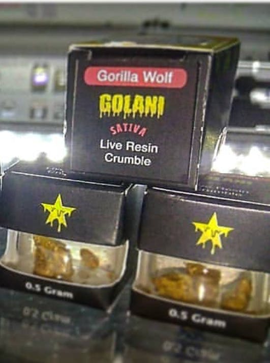 wax-golani-live-resin-crumble-gorilla-wolf