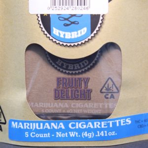 Goldcoast - Fruity Delight Marijuana Cigarettes