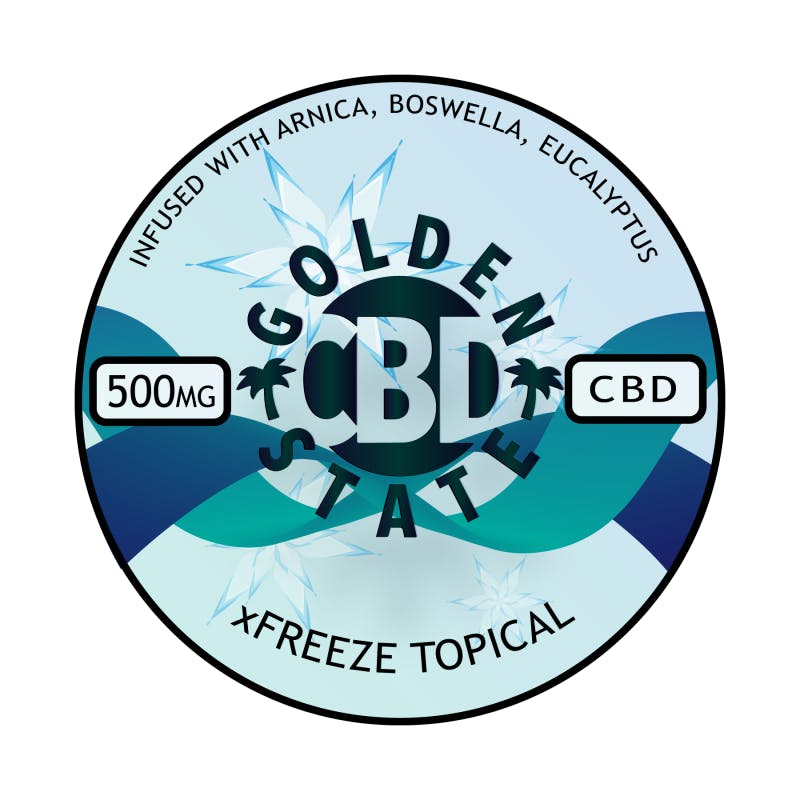 Golden State CBD- X-Freeze 500mg