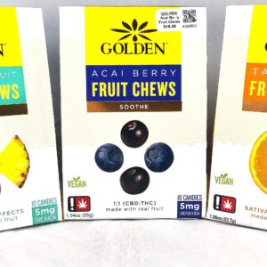 Golden Tropical Fruit Indica Chews