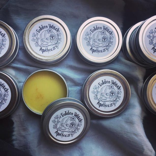 GOLDEN WITCH APOTHECARY :: Ruby Rose 100mg :: Salve
