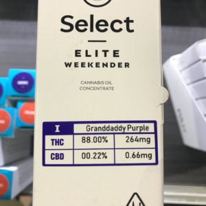 Grandaddy Purple - Select Elite Weekender - Indica
