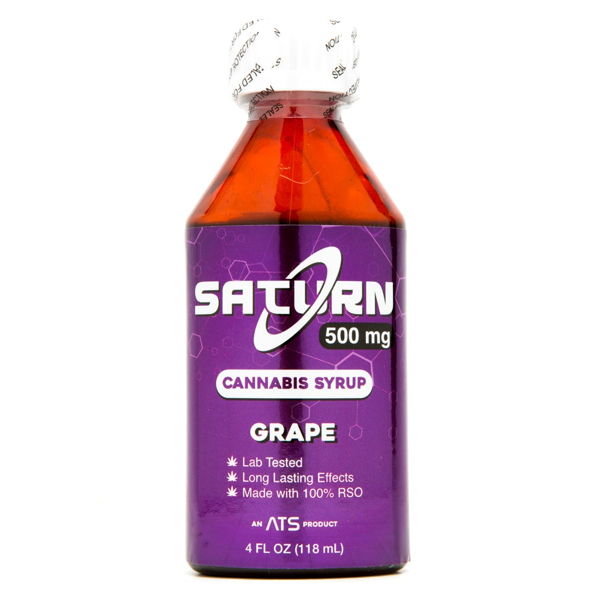 Grape Cannabis Syrup, 500mg