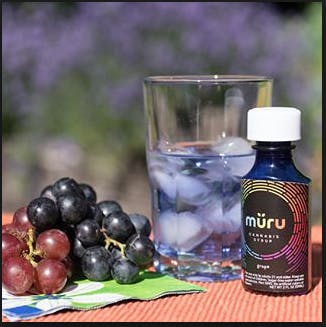 Grape Cannabis Syrup by Muru