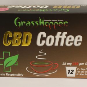 GrassHopper CBD Coffee (12) K Cups