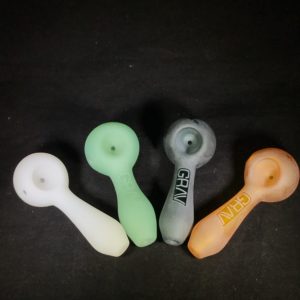 GRAV LABS 4" FROSTED SPOON ASSORTED COLOR