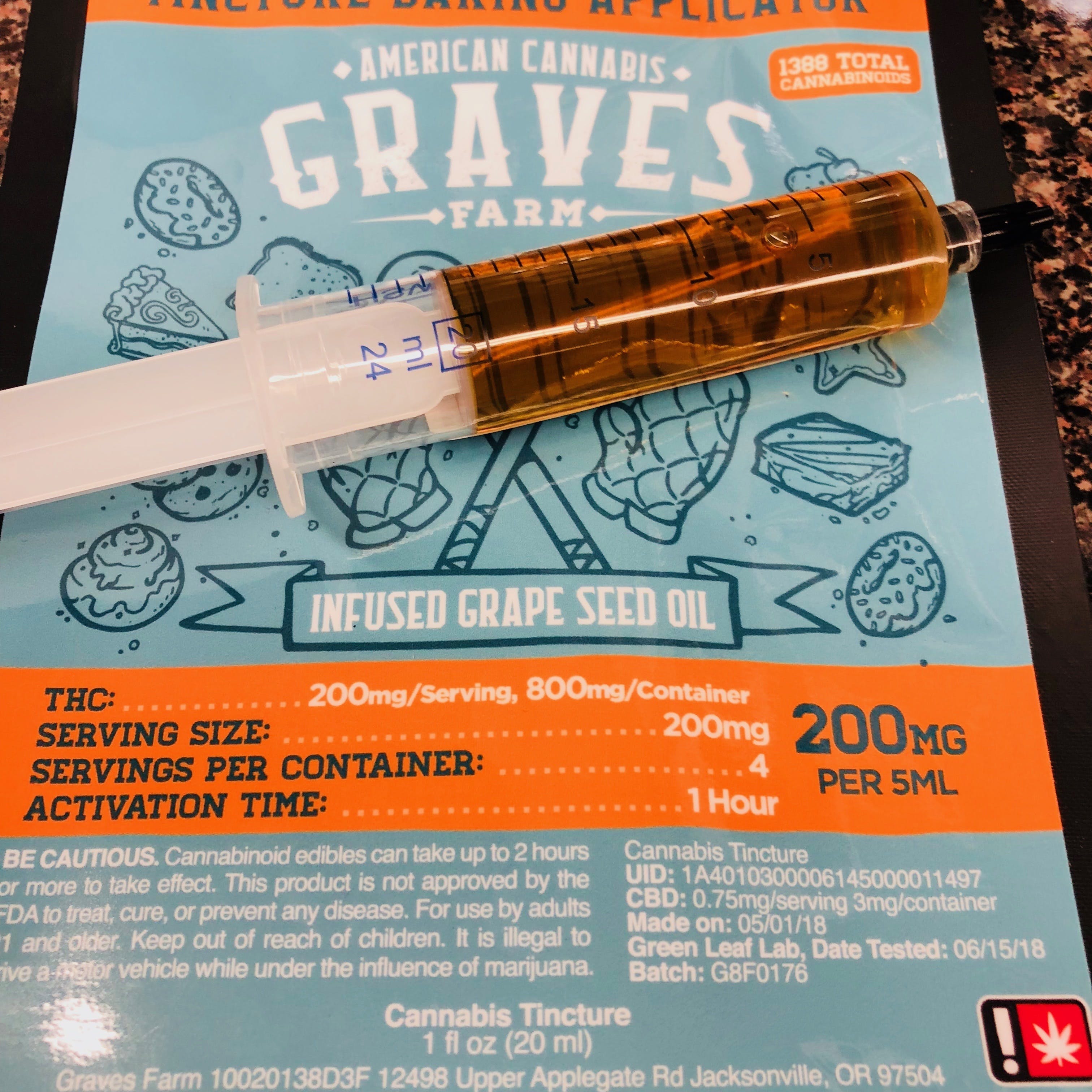 Graves Activated Cooking Oil