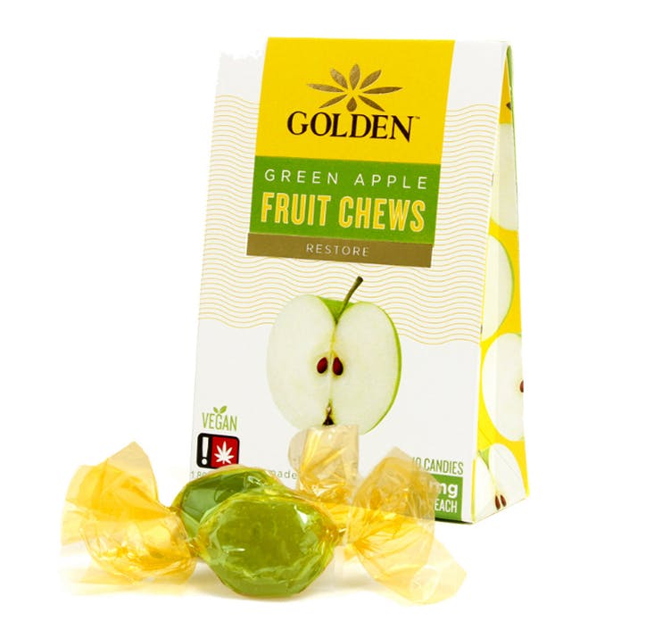 edible-green-apple-cbd-fruit-chews-by-golden