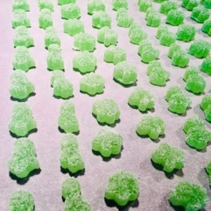 Green Apple Dinosour Gummies 100mg