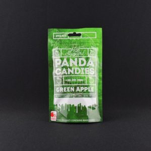 Green Apple Panda Candies 10pk - Phat Panda