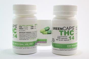 GREEN CAPS THC 14 40MG