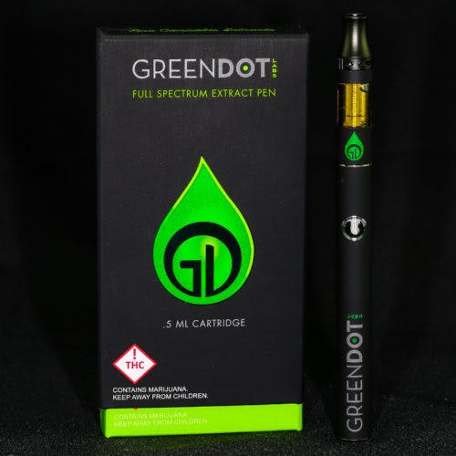 Green Dot - Vape Cartridge - Indica