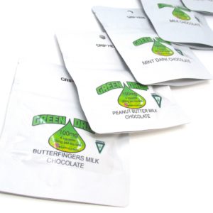 Green Drop Chocolates (100mg THC)