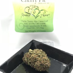 **Green Heart Flower** Cherry Pie - 18.44% Total Cannabinoids