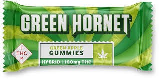 Green Hornet 100mg Gummie- Green Apple
