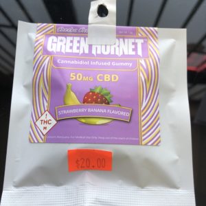 Green Hornet CBD Gummy - Cheeba Chews