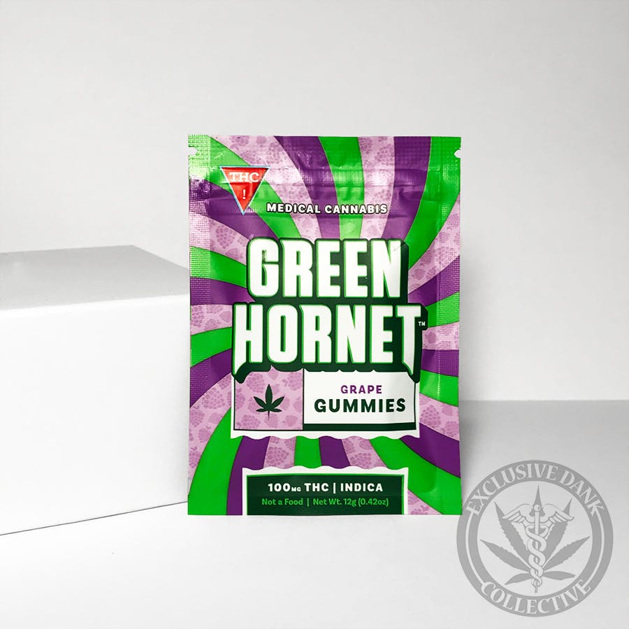 Green Hornet Gummies 100mg (Tax Included)