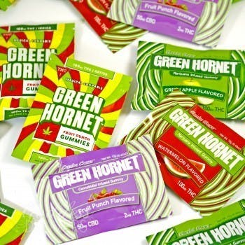 Green Hornet Gummies 10mg Single Serve