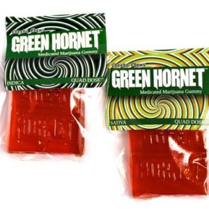 Green Hornet Gummy (Sativa, or Indica) 70mg