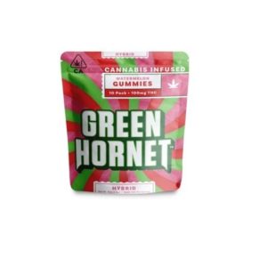 Green Hornet - Hybrid Mix *Watermelon* Gummies 100mg