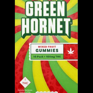 Green Hornet Indica Gummie 100mg