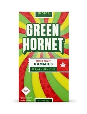 GREEN HORNET | Mixed Fruit Gummies | INDICA