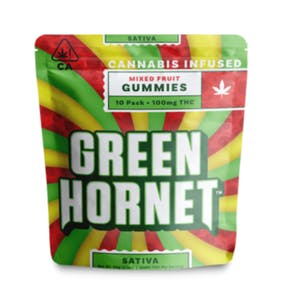 Green Hornet - Mixed Fruit Sativa Gummies