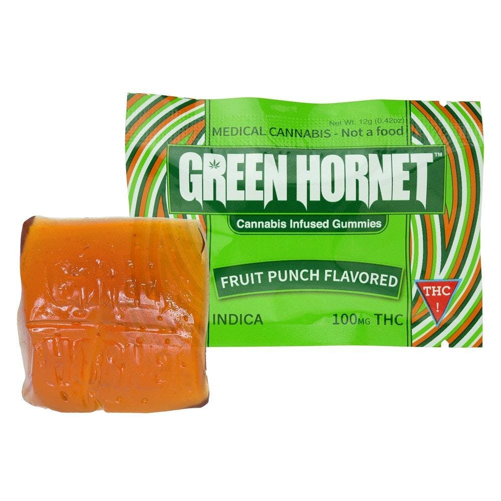 Green Hornet » Fruit Punch Indica 100MG