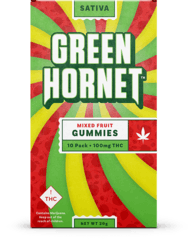 Green Hornet Sativa Gummie 100mg