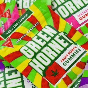 Green Hornets 100mg Gummies