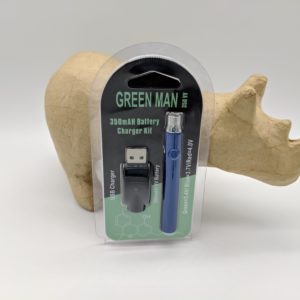 Green Man 350mA Blue Vape Battery