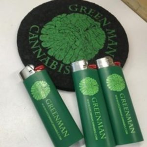 Green Man Cannabis Lighter