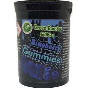 Green Rooster - Blueberry Gummies - 250mg