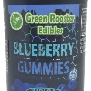 GREEN ROOSTER - Gummies Blueberry 250mg (INDICA)