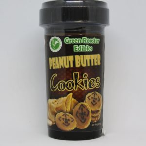 Green Rooster Peanut Butter 250 mg Cookies (Tax Not Included)