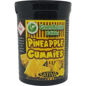 Green Rooster - Pineapple Gummies - 100mg
