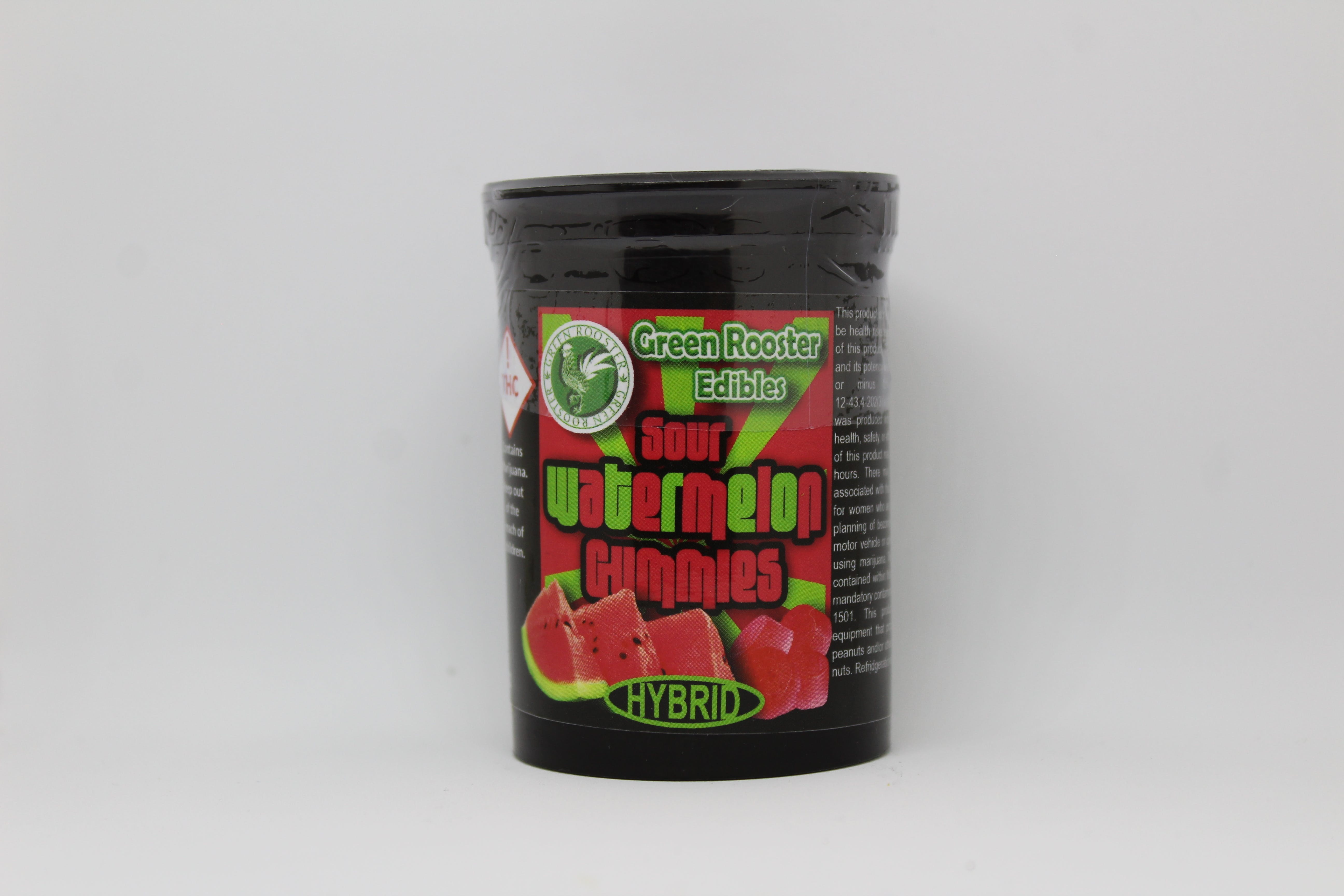 edible-green-rooster-sour-watermelon-edible-100-mg-gummies-tax-included