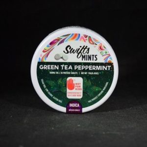 Green Tea and Peppermint Mints INDICA - Swift