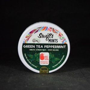 Green Tea and Peppermint Mints SATIVA - Swift