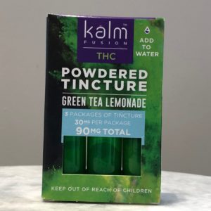 Green Tea Lemonade Powered Tincture by Kalm Fusion