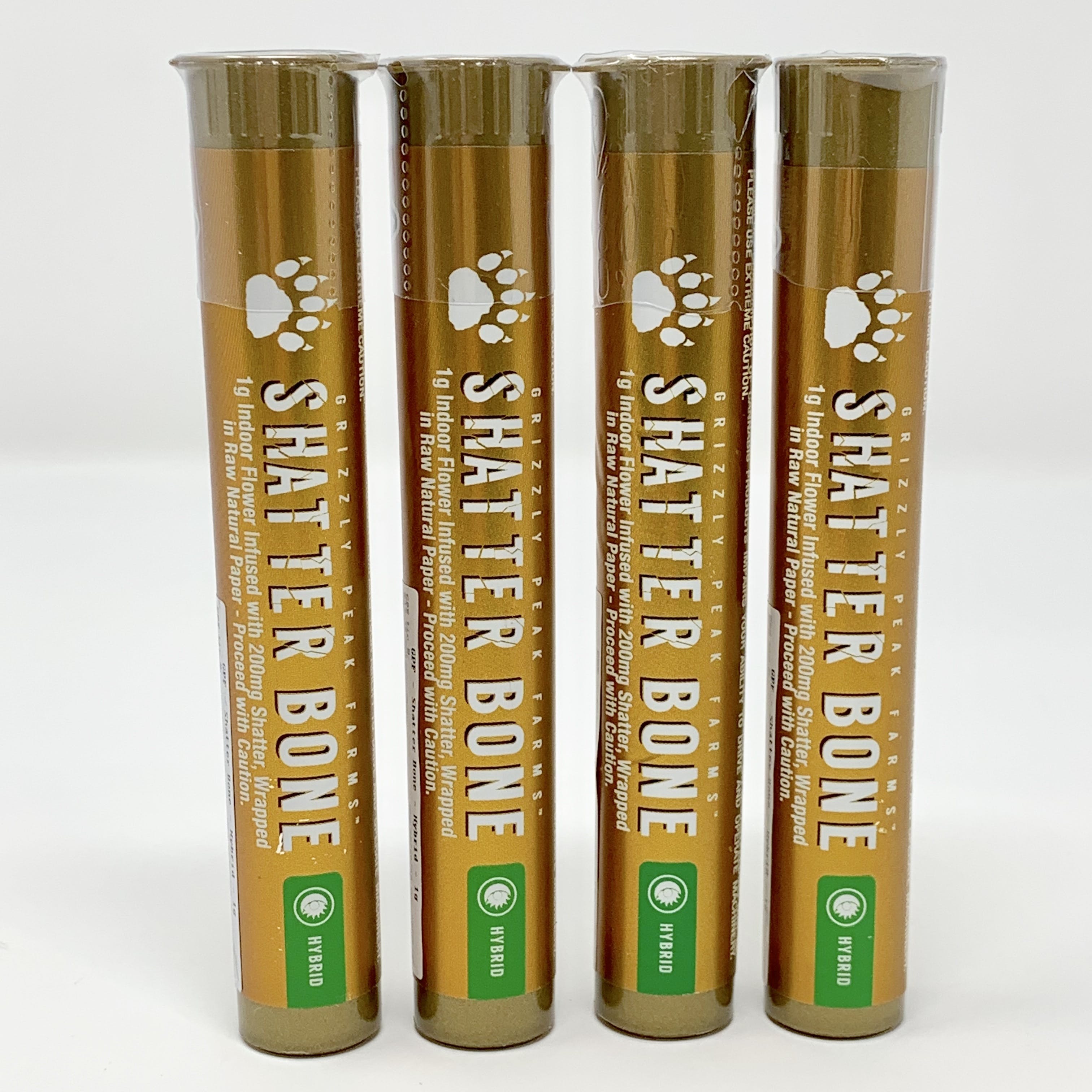 Grizzly Shatter Bone Preroll - 1G