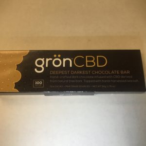 Gron-100mg CBD Magical Dark Chocolate Bar