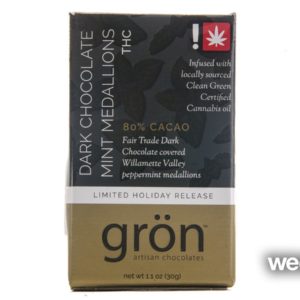gron 50mg Dark Choc Mint Medallions