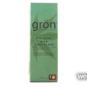 Gron 50mg THC Milk Chocolate Sea Salt Bar
