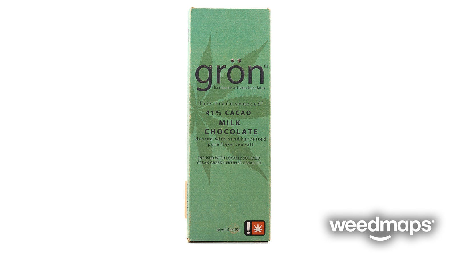edible-gron-50mg-thc-milk-chocolate-sea-salt-bar