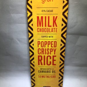 gron - Bar - 1:1 Milk Chocolate Crispy Rice (M7382)