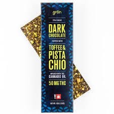 Gron Bar: Dark Chocolate Pistachio Toffee
